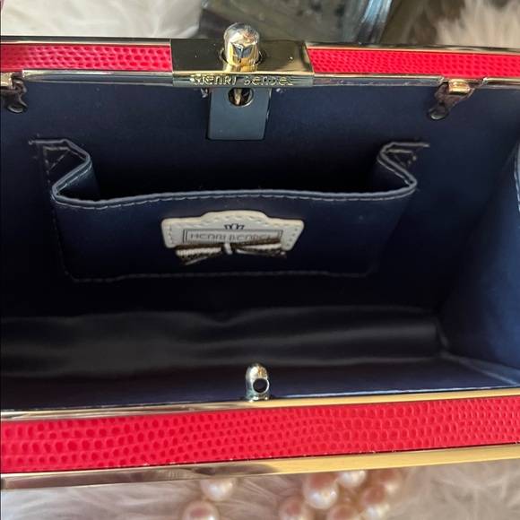 HENRI BENDEL Party Starter Box Clutch - Red